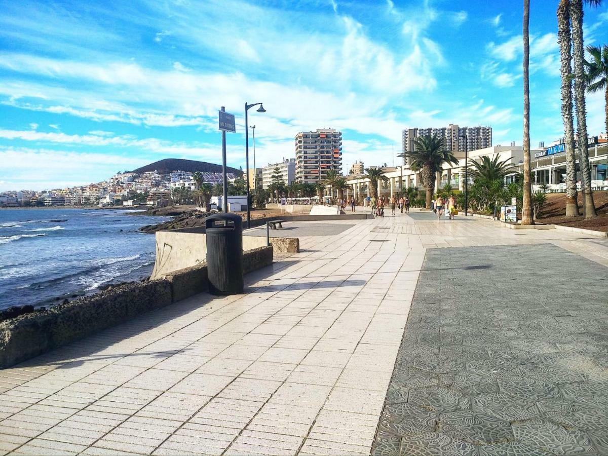 2 Bedrooms Sea View Apartament 100 Meters From Ocean Los Cristianos  Exterior photo